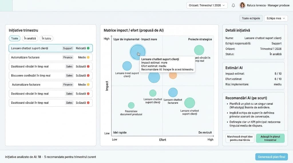 Recruiting & screening chatbot
